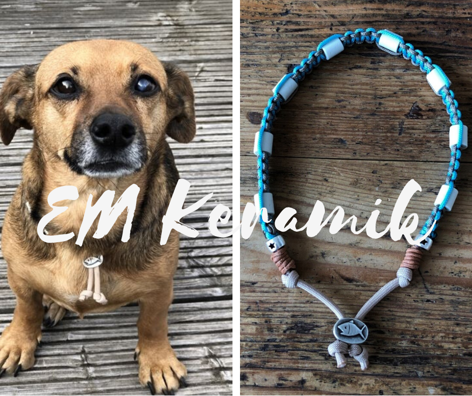 EM-Keramik Halsband für Hunde verschiedene Größen wählbar 