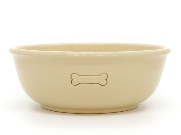 Keramik Hundenapf - Bowl Vanilla - groß